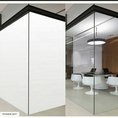 چین سایه های شیشه ای هوشمند الکترونیکی کنترل از راه دور شیشه ای هوشمند برای دفتر و حمام تامین کننده