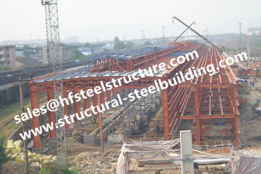 چین Q235 Q345 ساختمان های صنعتی فولاد درجه، ساختمان های فلزی پیش ساخته ساختمانی فلزی تامین کننده