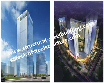 چین Q345B ساختمان های پیش ساخته فولادی چند طبقه برای پیمانکاران مسکونی و اداری تامین کننده