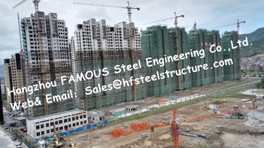 چین معماری مدولار پیش فریم پروژه آپارتمان ساختمان های فلزی چند طبقه تامین کننده