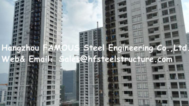 چین ساخت و ساز فولادی پیش ساخته ساخته شده از فولاد چند طبقه، Q235 / Q345 کم تامین کننده