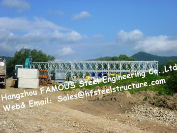 چین نصب آسان آسان فولاد Bailey Bridge Single Line HD200 نوع سیم گالوانیزه گالوانیزه مدولار تامین کننده