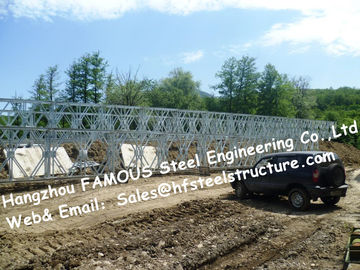 چین فولادی Fabricator تامین فولاد ضد زنگ ساخت و ساز پل Bailey از تقویت شده فولاد Q345 تامین کننده