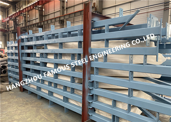 چین ساخت سازه خرپایی فولادی گالوانیزه رنگ آمیزی ایالات متحده آمریکا Q235B Q355b تامین کننده