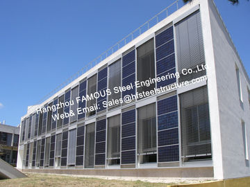 چین خورشیدی ساختمان مجتمع PV (فتوولتائیک) فاکس دیوار پرده شیشه ای با خورشیدی ماژول روکش تامین کننده