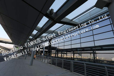 چین PVDF و پودر پوشش پرده شیشه ای Unitized سیستم های دیوار نصب سریع تامین کننده