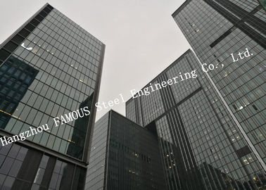 چین پرده دیواری پنهان شیشه ای دو جداره پنهانی ساختمان ساختمان EPC کمینه ظهور ساختمان تامین کننده