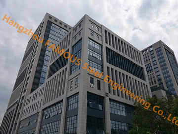 چین ساختمان اداری ساختمان چند طبقه با سیستم پرده شیشه ای دیواری تامین کننده