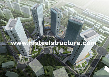 چین نصب و راه اندازی جوش پیش ساخته، ترمز، نورد و نقاشی ساختمان های فولادی تجاری فلزی تامین کننده