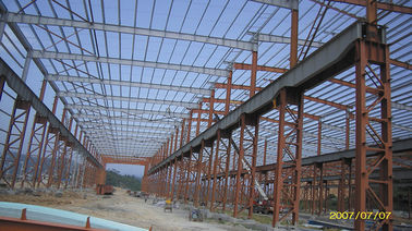 چین طراحی و ساخت سازه های فولادی صنعتی Prefab با CE / ISO تامین کننده