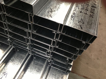 چین Q235 Q345 پوشش های فولادی گالوانیزه C و Z با ضخامت پوشش روی 275 گرم در مترمربع تامین کننده