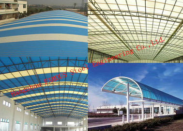 چین ورق بام ورق UPVC کیت های ساختمان های فلزی برای ساختمان کارخانه و خانه های ساختمانی تامین کننده