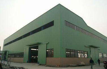 چین پیش مهندسی ساختمان های فولادی صنعتی با پوشش گالوانیزه و رنگ آمیزی تامین کننده