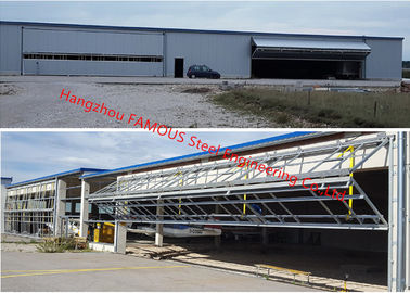 چین Vertical Bi Fold Hangar Solution راه حل فولاد سبک تنها پنل سیستم کنترل هواپیما هیدرولیک تامین کننده