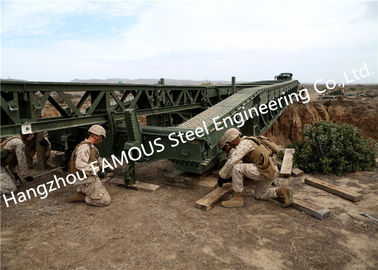 چین نصب آسان ساختار فولادی موقت کاربرد ارتش بیلی پل تامین کننده