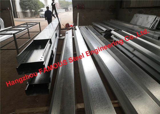 چین کانال Ce purlins فولاد گالوانیزه با چارچوب های نرده آلیاژ آلومینیوم 5052-H36 تامین کننده
