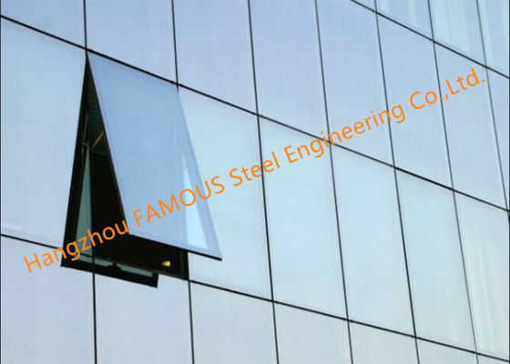 چین پنجره ها و دیوارهای پرده ای شیشه ای آلومینیومی دارای استاندارد استرالیا دارای استاندارد Iso تامین کننده