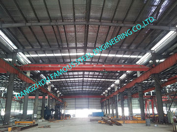 چین فولادسازی ساختمانهای صنعتی فولادی استانداردهای AISC پیش از طراحی شده تامین کننده