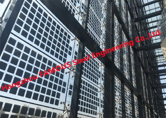 چین سیستم یکپارچه ماژول های فتوولتائیک ساختمان دیوار پرده شیشه ای BIPV با انرژی خورشیدی تامین کننده