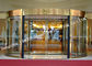 درب های شیشه ای مدرن شیشه ای شیشه ای برای هتل یا مرکز خرید لابی تامین کننده