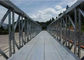 200 نوع پوشش دائمی پوشش گالوانیزه فولاد پل بیل پل دو ستون تامین کننده