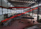 سقف خرپای لوله های ساختاری تجاری فولادی گالوانیزه برای مرکز خرید تامین کننده