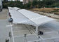 سقف تک شیب سقف فضای باز سازه فولادی غشا پارکینگ تامین کننده