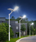 تیرهای چراغ خیابانی با انرژی خورشیدی تجاری 9 وات تا 60 وات با دو بازوی تامین کننده