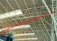 ETFE PTFE پوشش دار استادیوم غشاء و فرآیندهای غشایی ساختاری فولادی سقف خرپا سایبان استاندارد اروپا آمریکا تامین کننده