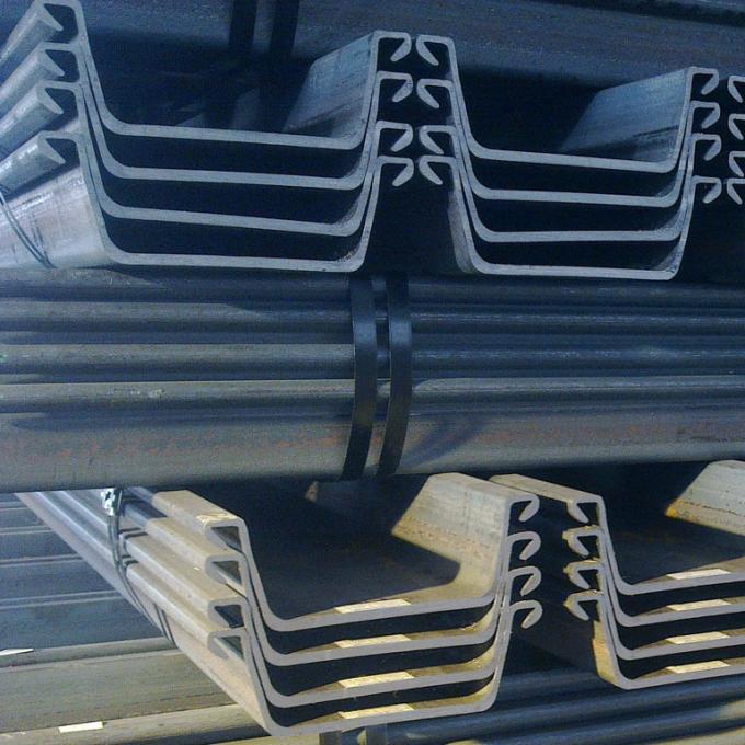 Astm Standard Larssen Steel Sheet Pile U Sections U Type Steel Sheet Piles for Seawalls Cofferdams 3