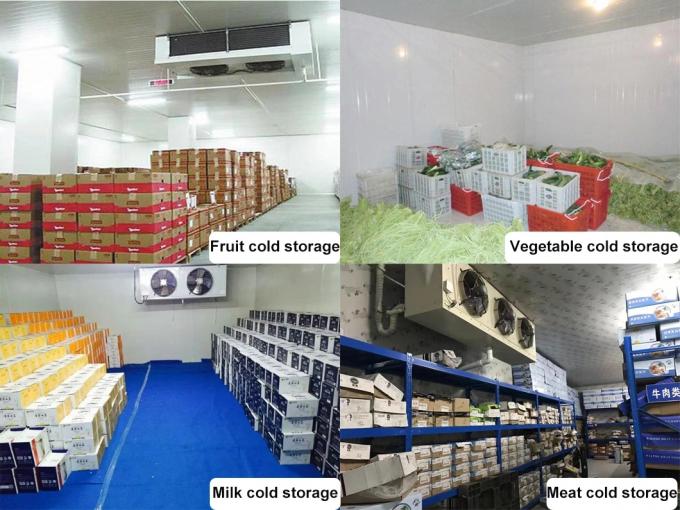 Walk In Blast Freezer Cold RoomFridge Cooler Air Cooler Cold Chamber Chiler For Warehouse 2