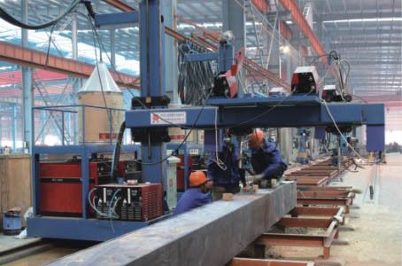 FAMOUS Steel Engineering Company manufacturer production line
