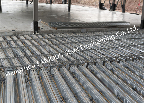چین Fabrication Members Steel Deck Of Cold Formed Steel Structural 980mm تامین کننده