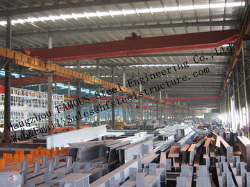 چین ساختمان های پیش ساخته ساخته شده از فولاد صنعتی، ساختمان های ساختمانی فولادی تنها برای انبار تامین کننده