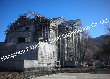 چین ساخت و ساز ساختمان سبک با وزن سبک ویلا خانه پیش ساخت مهندسی ساختمان با سیستم های روکش فلزی تامین کننده