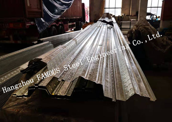 چین عرشه سازه ای فولادی گالوانیزه ساخت کف ساخت کامپوزیت کف عرشه سری Bondek Comflor تامین کننده
