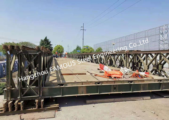 چین سازه های فولادی ساخته شده AWS D1.1D1.5 برای تیرهای خرپایی پل های مدولار تامین کننده