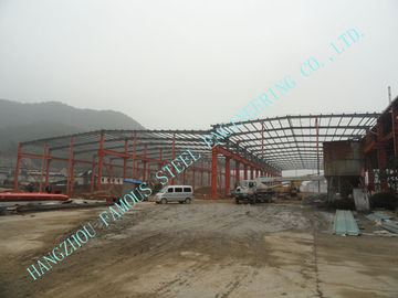 چین Prefab 78 X 96 ساختمان های فلزی صنعتی چند منظوره سبک ASTM Storage House Coated تامین کننده