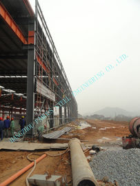 چین 87 X 92 پیش ساخته ASTM صنعتی ساختمان های فولادی با درجه A36 شکل / میله تامین کننده