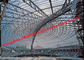 ETFE PTFE پوشش دار استادیوم غشاء و فرآیندهای غشایی ساختاری فولادی سقف خرپا سایبان استاندارد اروپا آمریکا تامین کننده