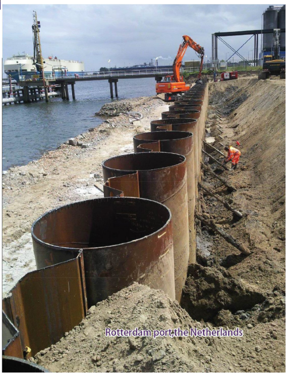 Combi Wall System Pipe Combination Series Wall Piling Walls 5