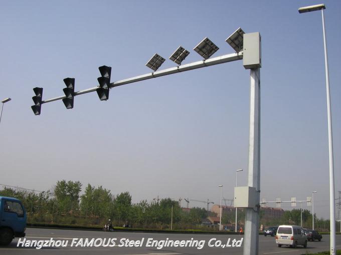 ساختار علائم جاده ای Q345 برای سیستم های نظارت بر ترافیک و دوربین ها 3