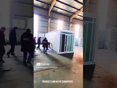 20ft Flat Pack خانه کانتینر پیش ساخته آسان مونتاژ خانه ماژولار