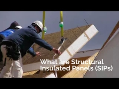 پانل های ساندویچ دیواری SIP ساختاری OSB EPS PU XPS PIR