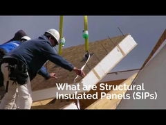 پانل های ساندویچ دیواری SIP ساختاری OSB EPS PU XPS PIR